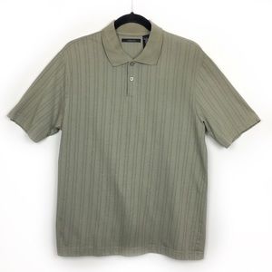 Claiborne Short Sleeve Collard Shirt, Sz M